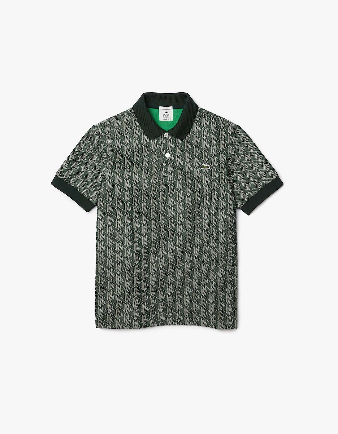 Classic Fit Monogram Jacquard Polo Shirt, 7 of 6