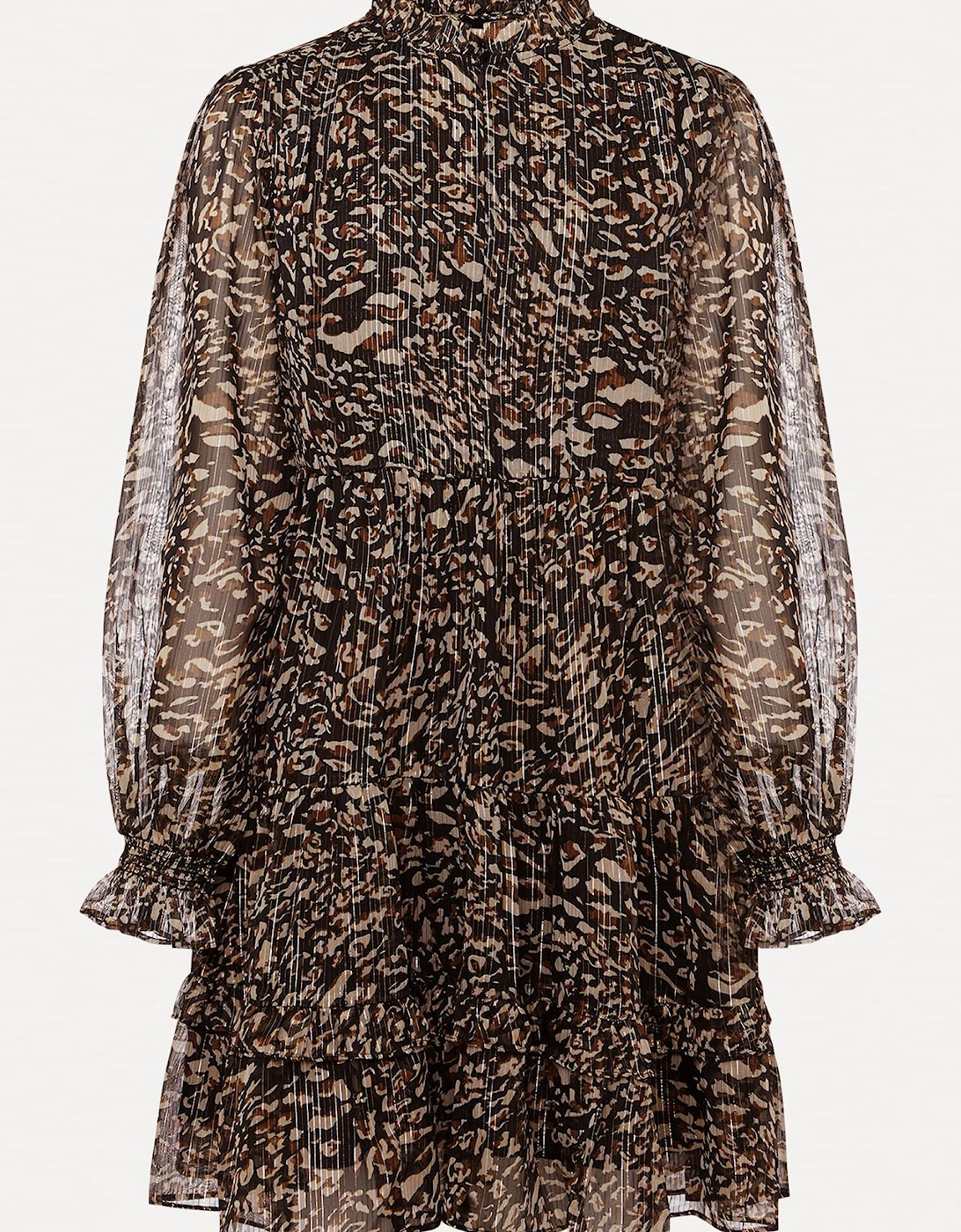 Petite Shreya Leopard Swing Dress