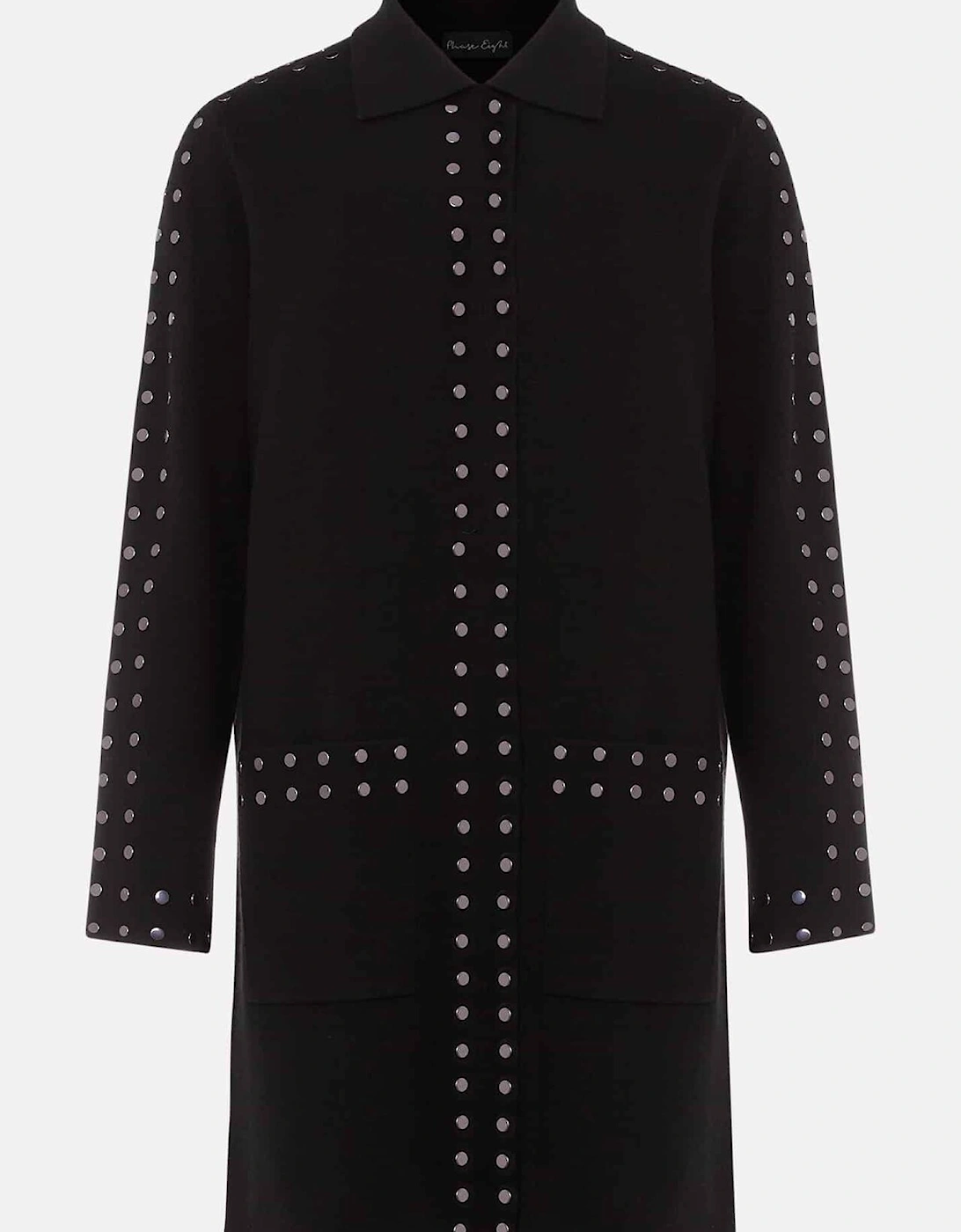 Cassidy Black Knitted Coat