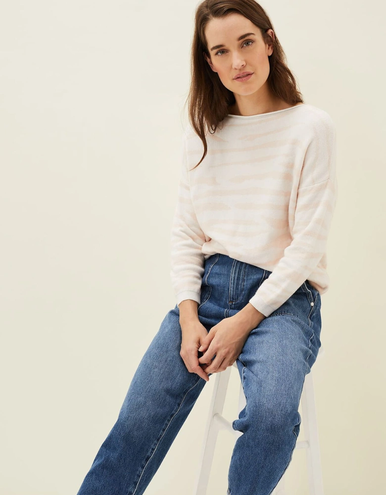 Cida Zebra Jaquard Jumper