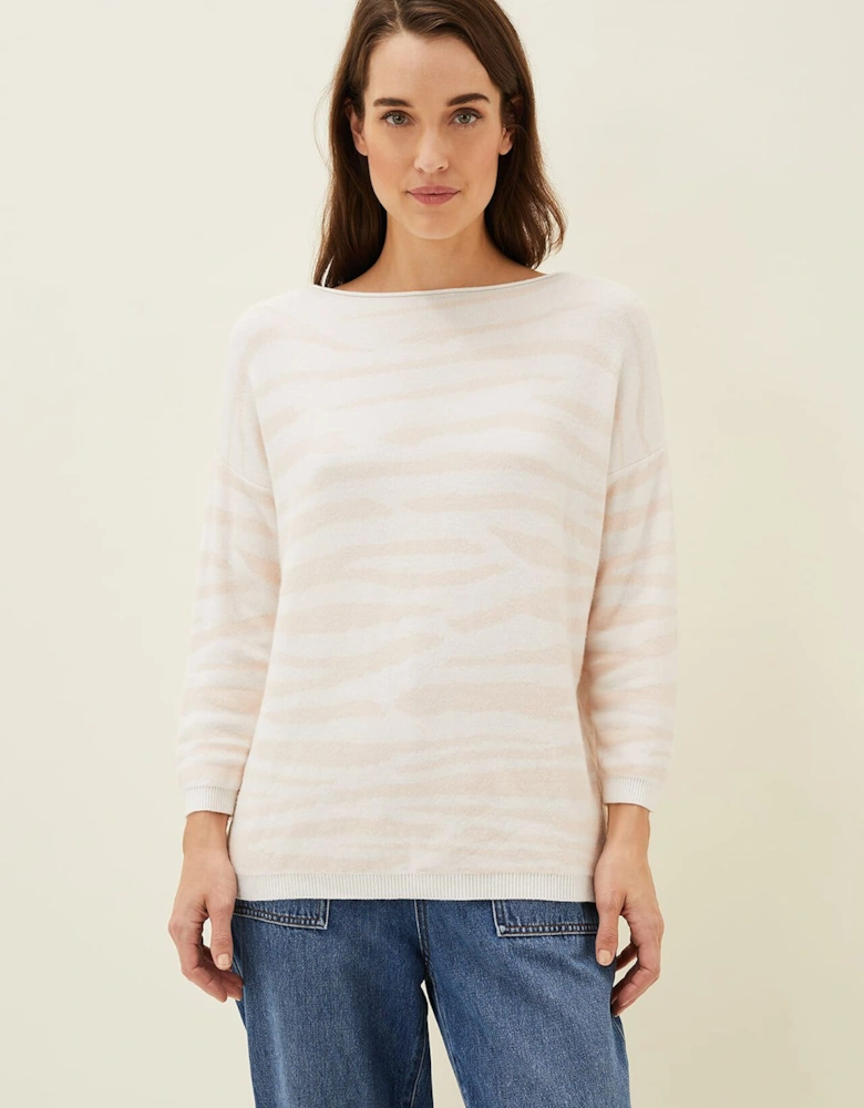 Cida Zebra Jaquard Jumper