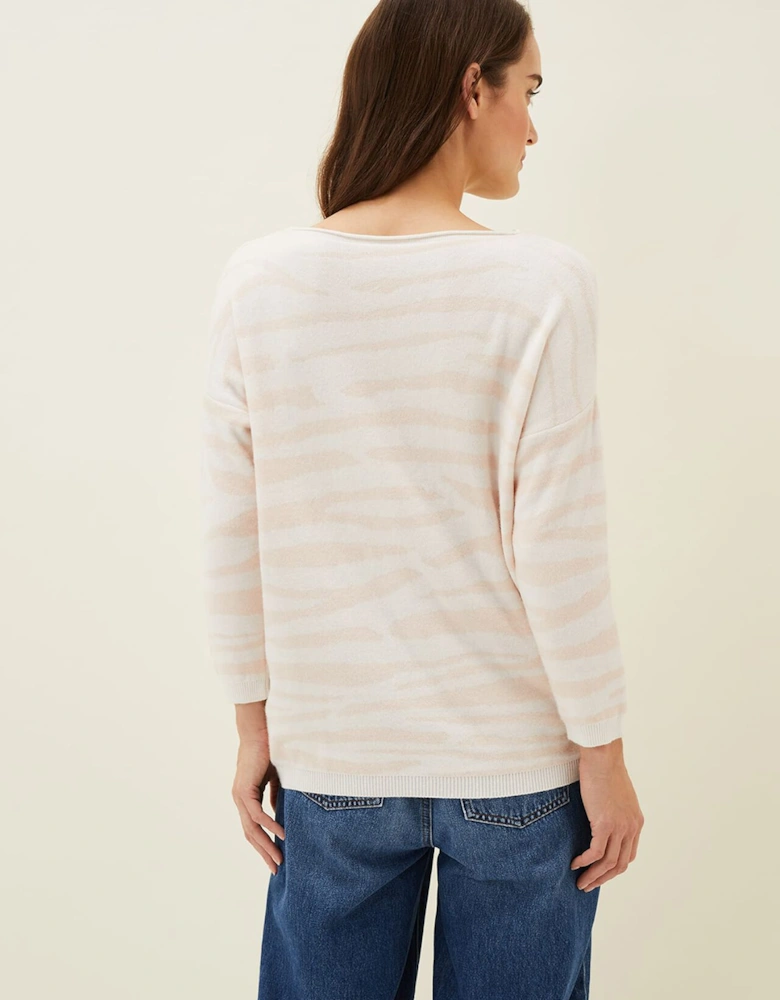 Cida Zebra Jaquard Jumper