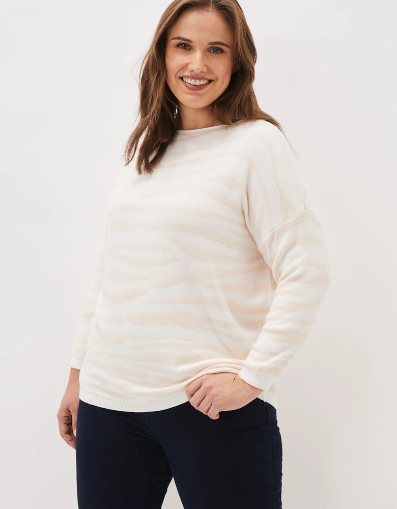 Cida Zebra Jaquard Jumper