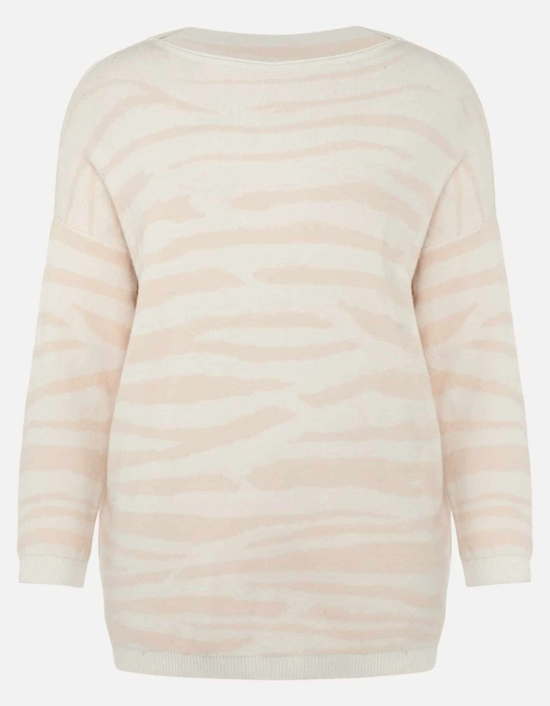Cida Zebra Jaquard Jumper