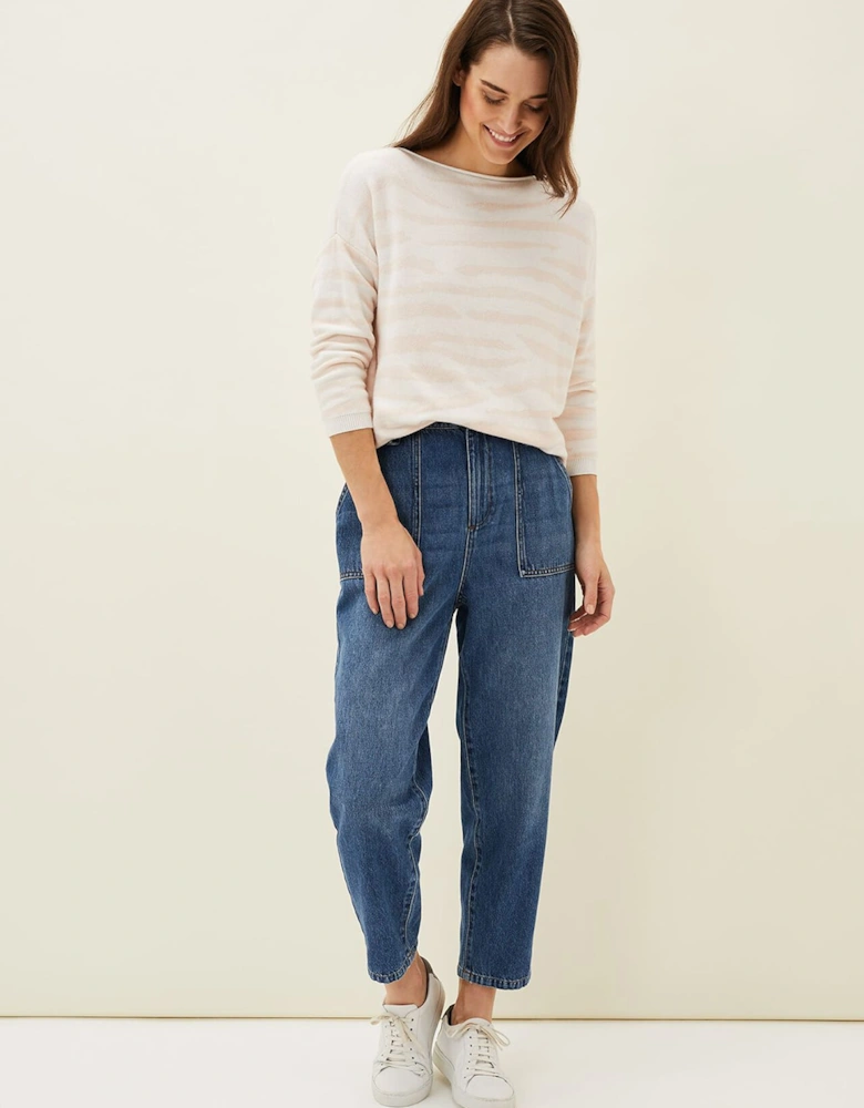 Cida Zebra Jaquard Jumper