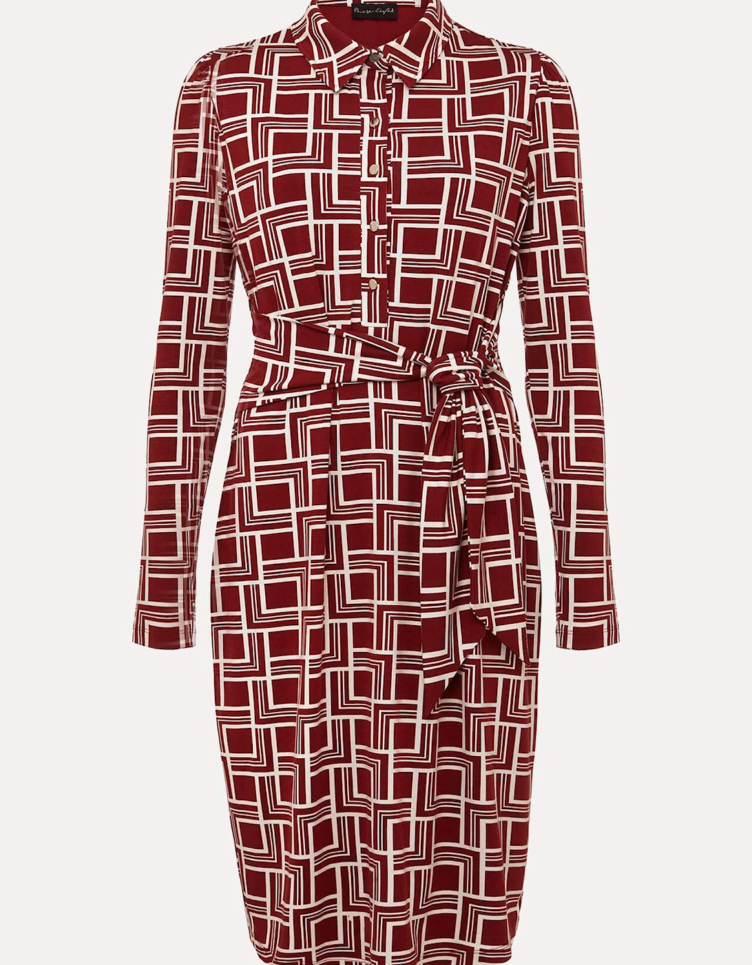 Montana Geo Shirt Shift Dress