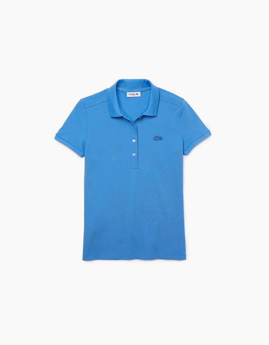 L.12.D Slim Fit Stretch Mini Piqué Polo Shirt