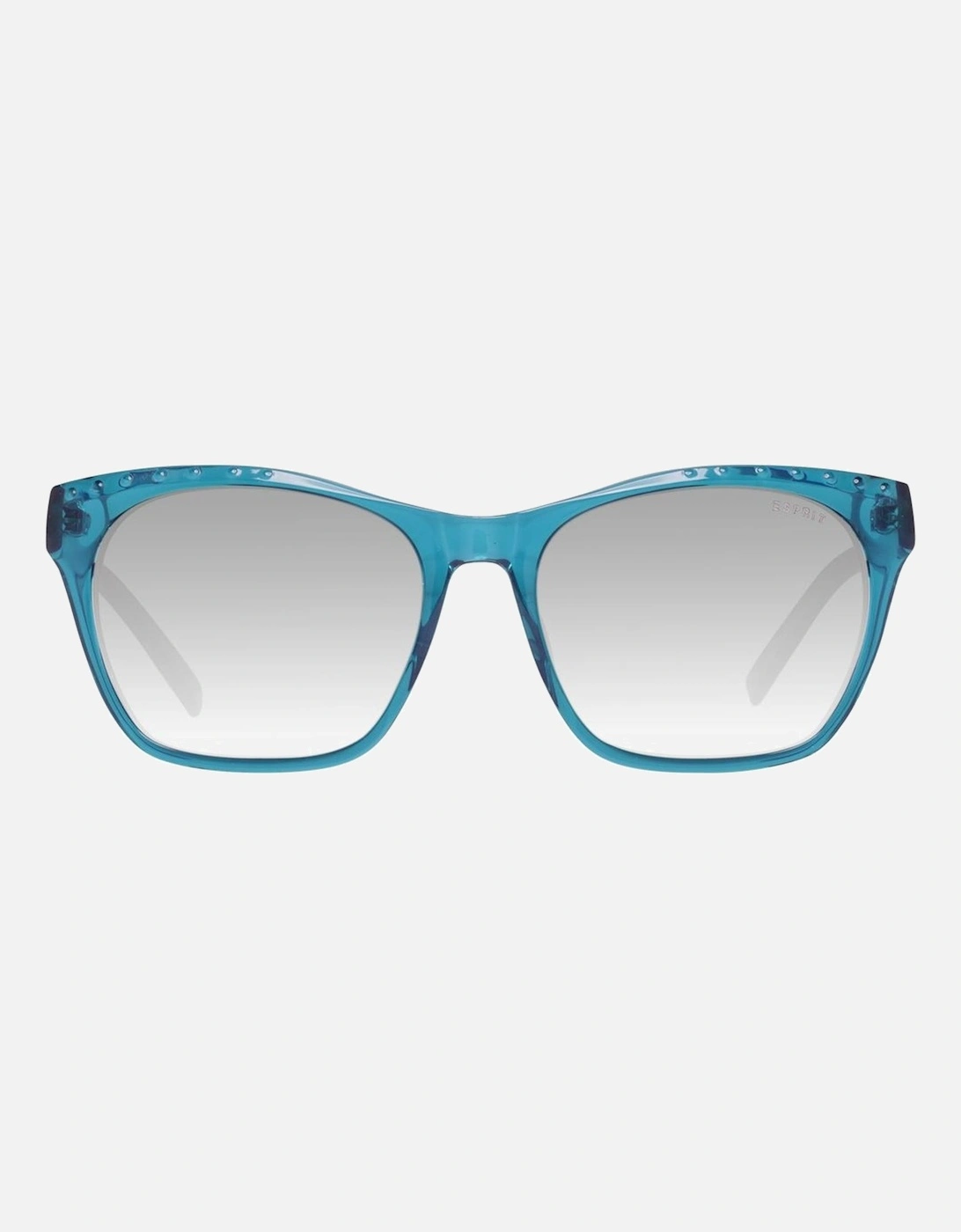 Resin Sunglasses with Grey Lenses Women - Blue