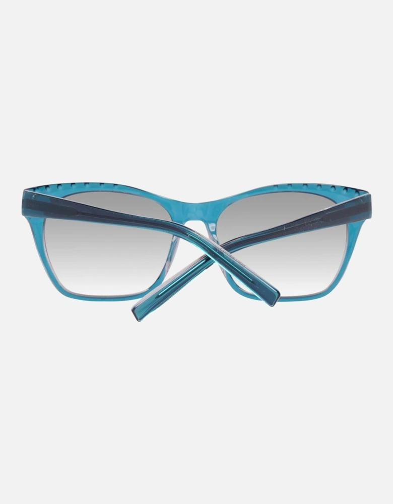 Resin Sunglasses with Grey Lenses Women - Blue
