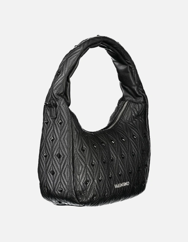 Leather Quilted Chain Shoulder Bag Women - Black Handbags