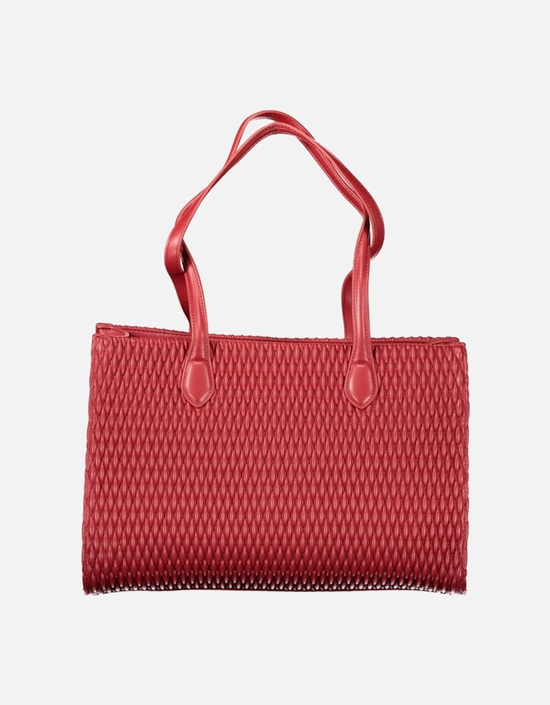 Cashmere V-Neck Ribbed Sweater Women - Red Handbags