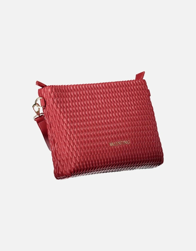 Leather Quilted Shoulder Bag Women - Red Handbags