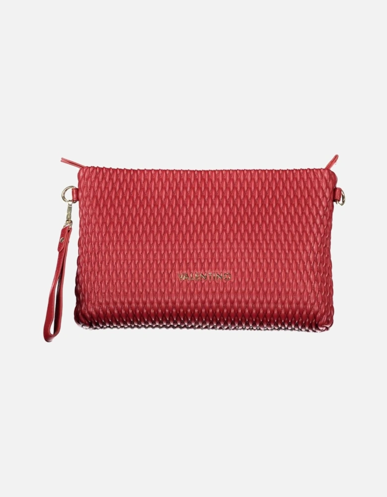 Leather Quilted Shoulder Bag Women - Red Handbags