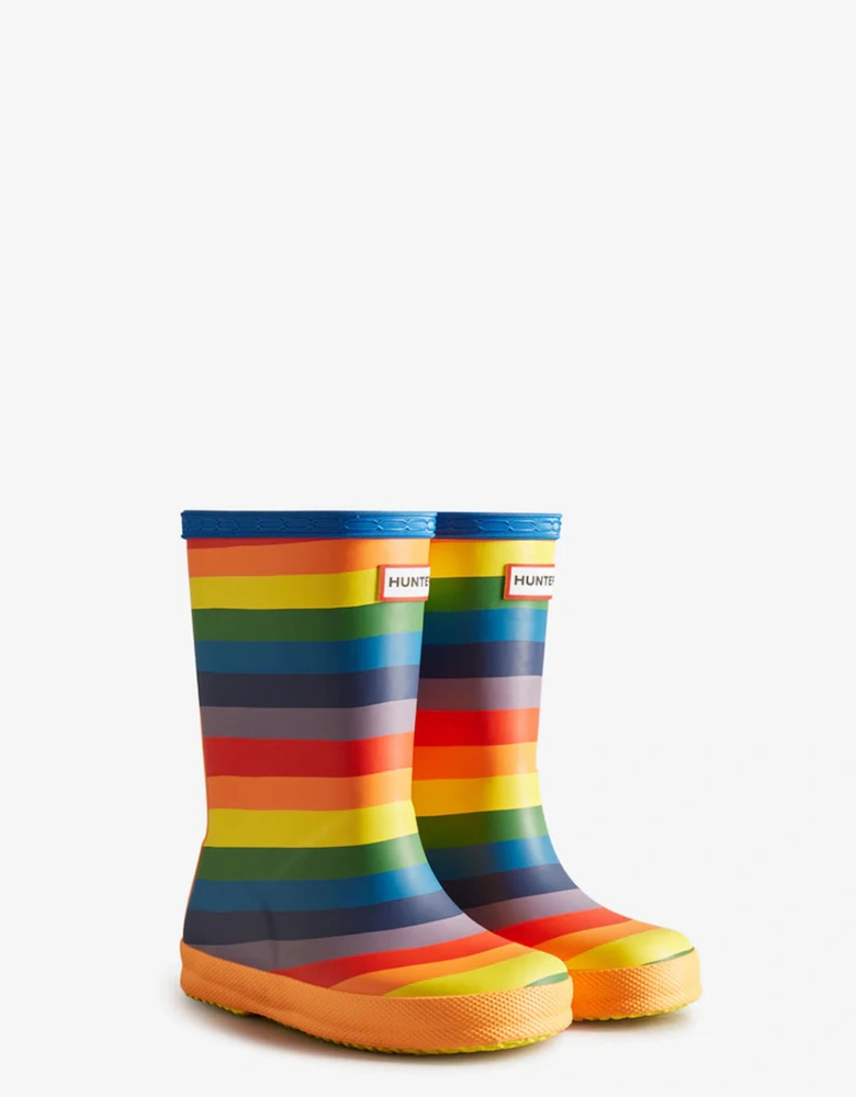 Little Kids Wellies Rainbow