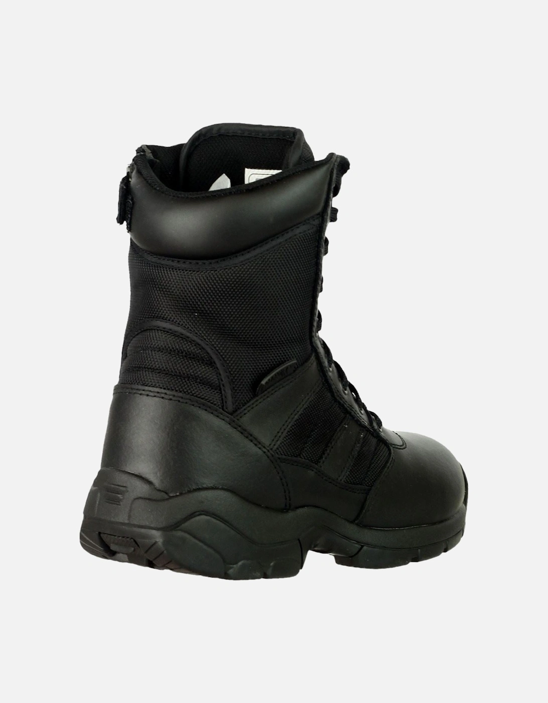 Panther 8.0 Side-Zip Leather/Nylon Black Safety Boots