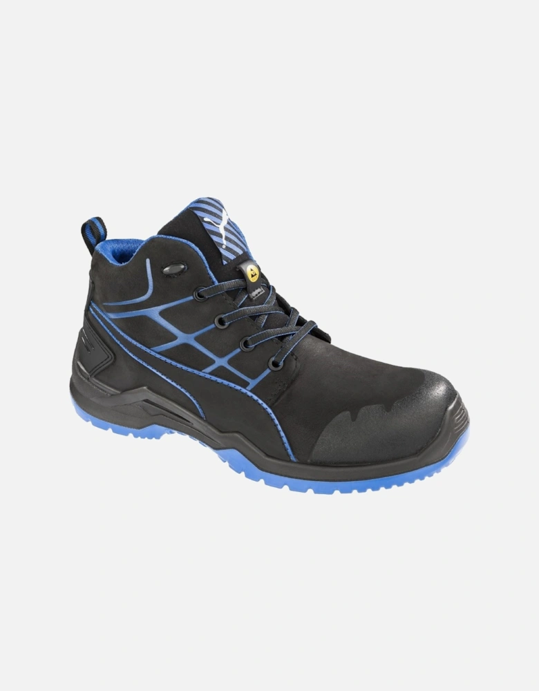 Krypton Nubuck Blue Safety Boots