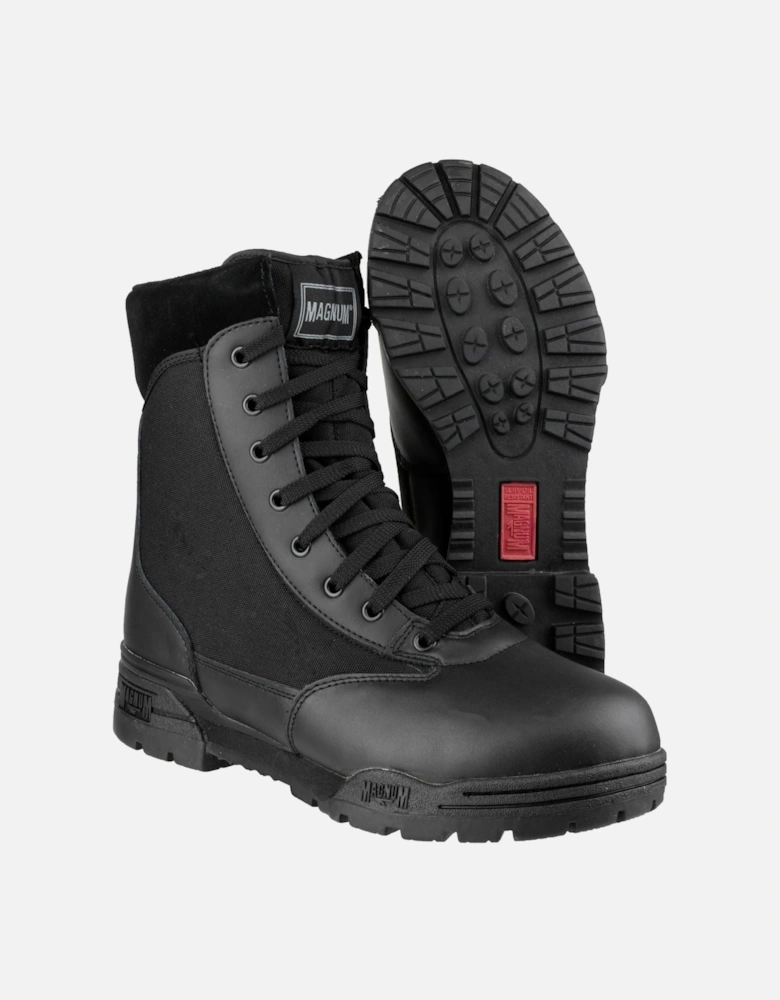 Classic Leather/Nylon Black Safety Boots