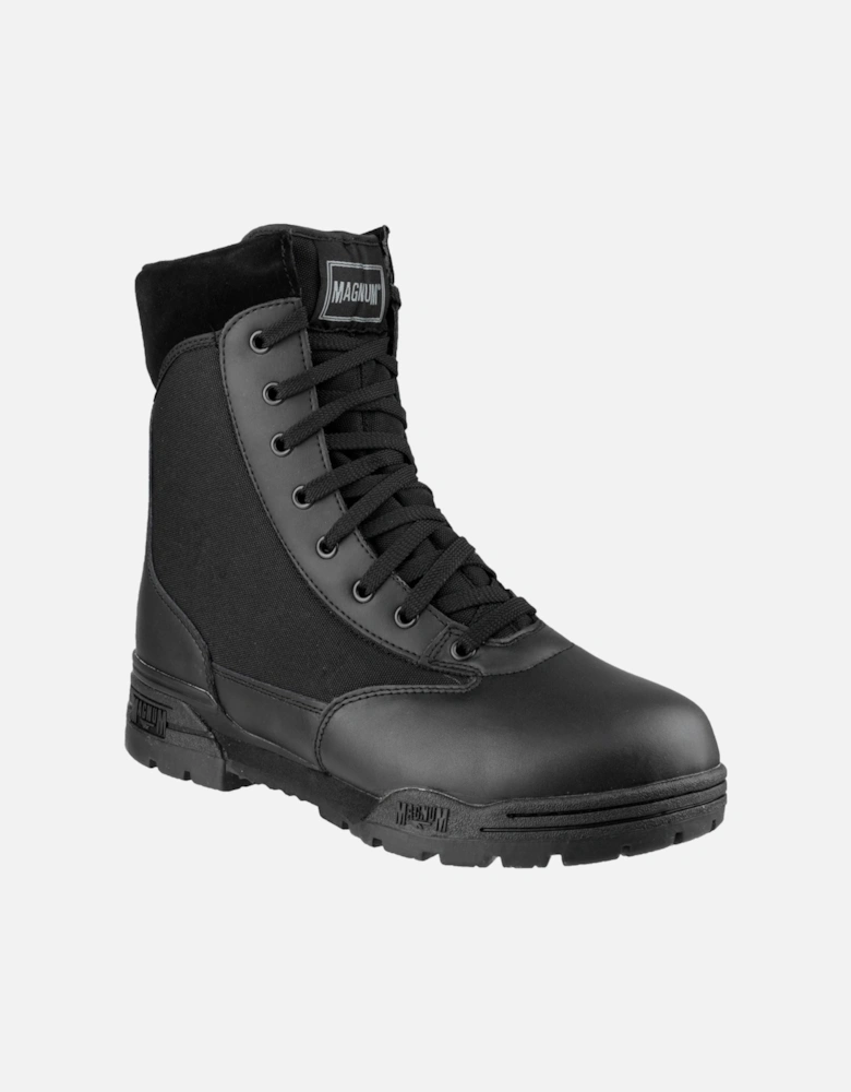 Classic Leather/Nylon Black Safety Boots