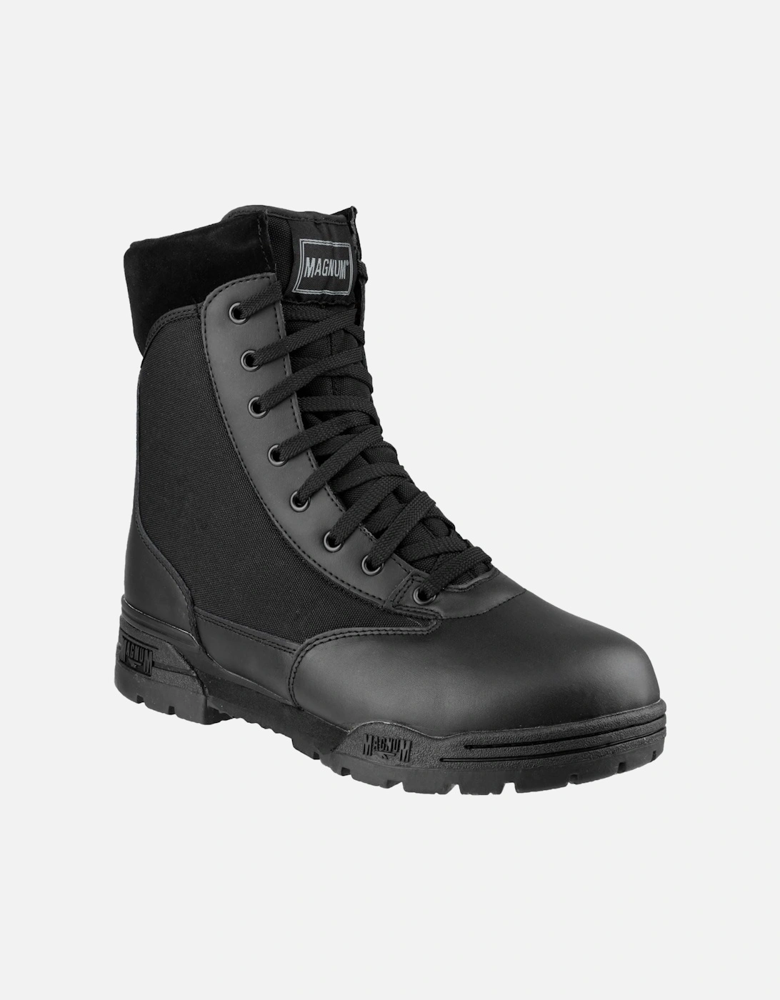 Classic Leather/Nylon Black Safety Boots