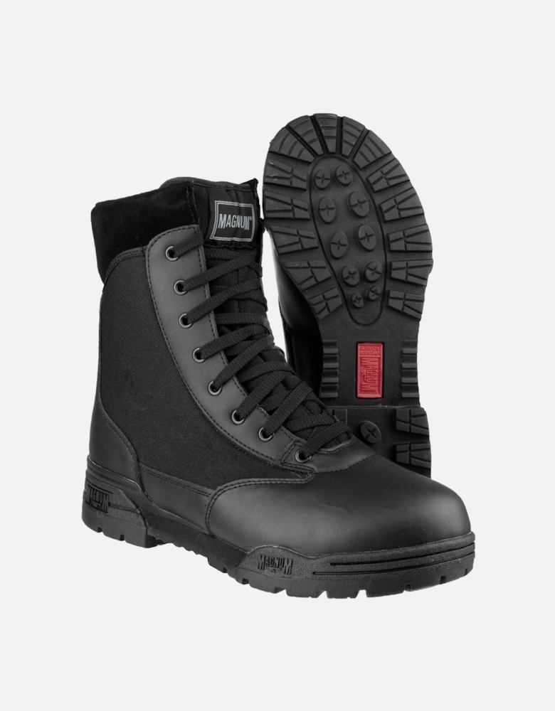 Classic Leather/Nylon Black Safety Boots