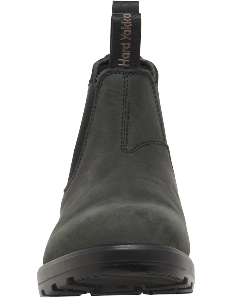 Brunswick Leather Men's Charcoal Nubuck Boots