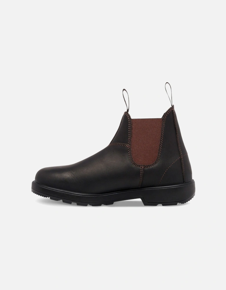 model Brunswick Waxy Boots Male in Brown Waxy