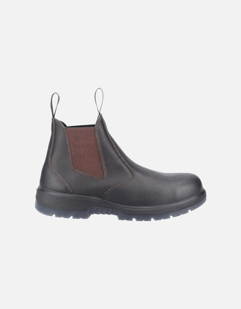 Outback Leather Brown Safety Boots