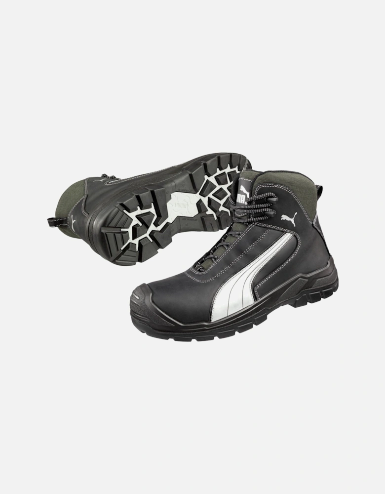 model Cascades Mid S3 Safety Boot Male in Black