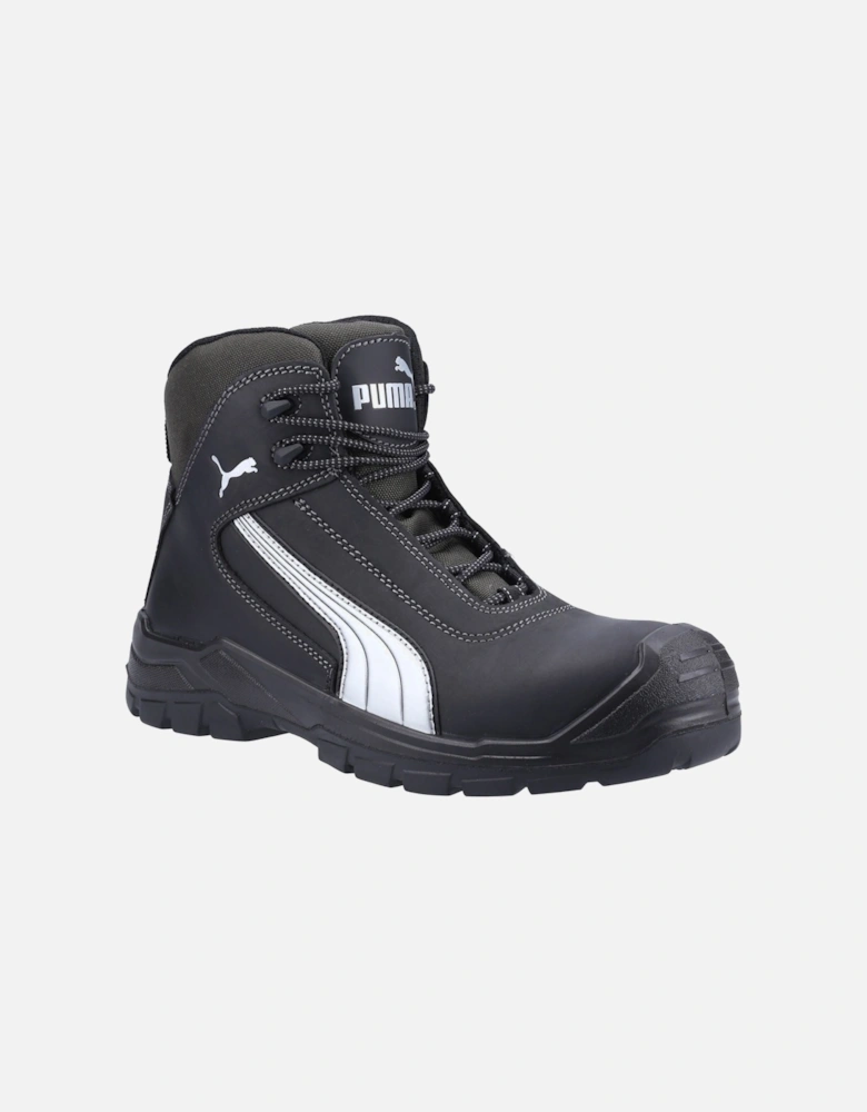 Cascades Mid Leather Black Safety Boots