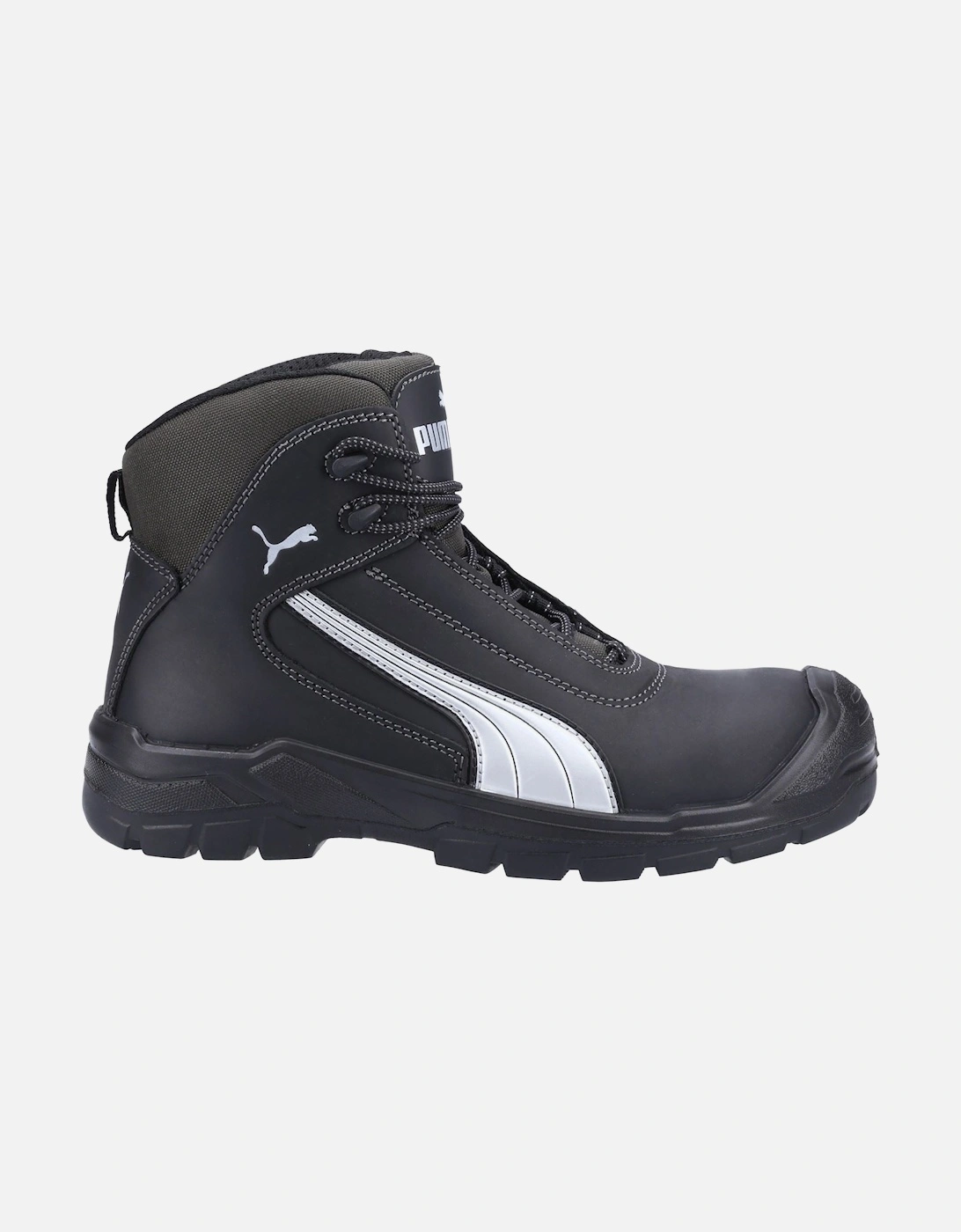 Cascades Mid Leather Black Safety Boots