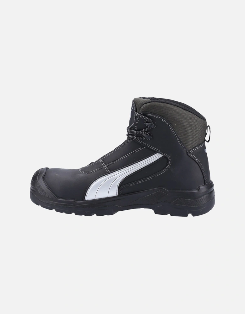 Cascades Mid Leather Black Safety Boots