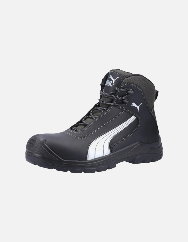 Cascades Mid Leather Black Safety Boots