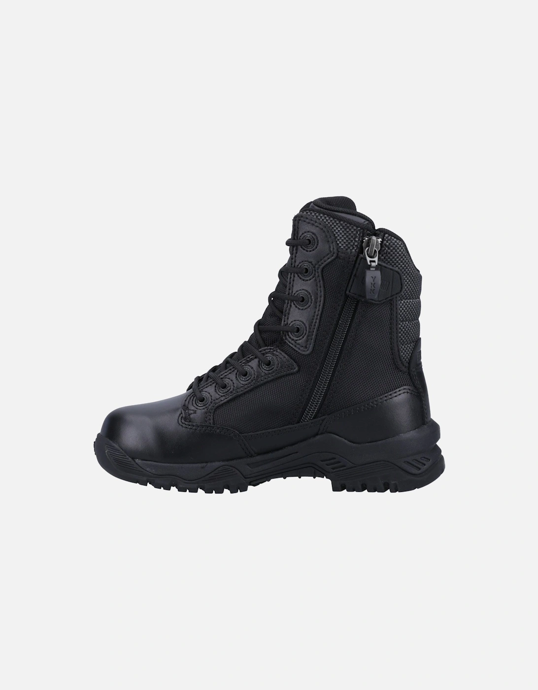 Strike Force 8.0 WP Side-Zip Leather Black Safety Boots