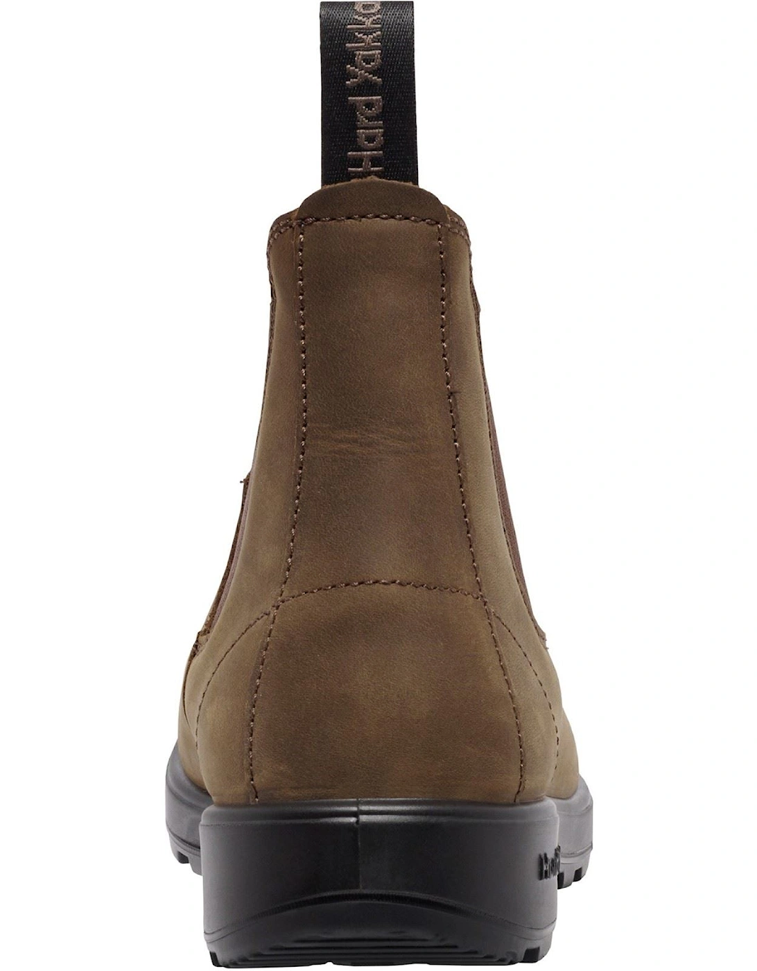 model Brunswick Nubuck Boots Male in Saddle Brown Nubuck