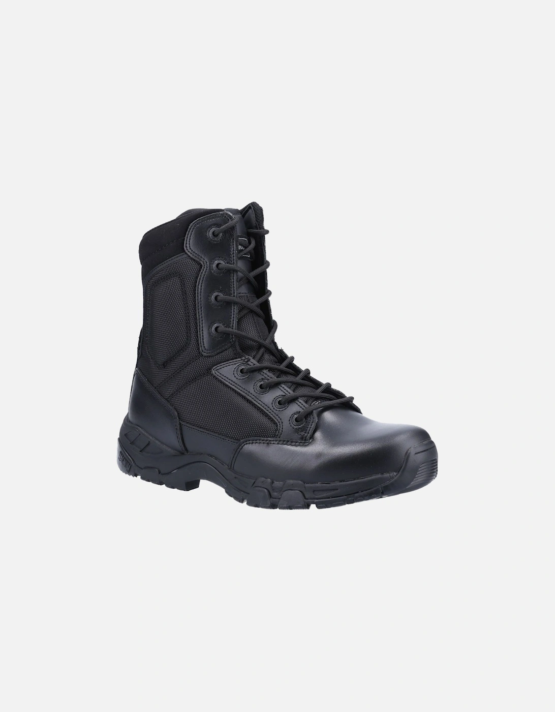 Viper Pro 8.0 Plus Side-Zip Leather Black Safety Boots