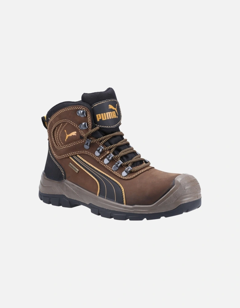 model Sierra Nevada Mid Safety Boot Male in Brown