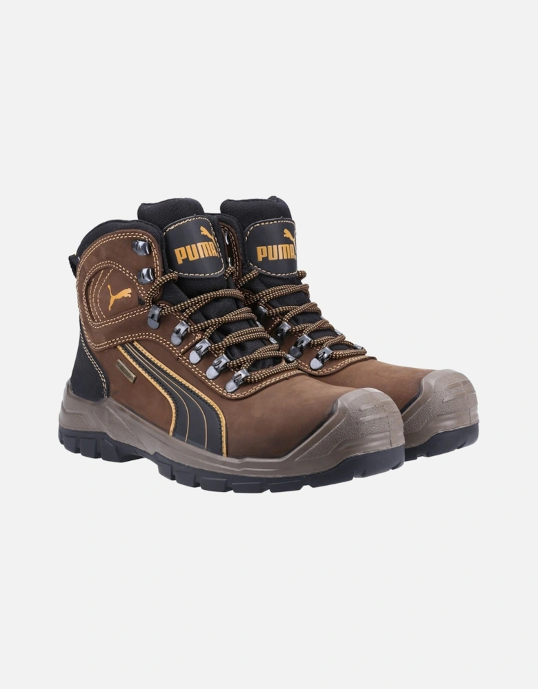 model Sierra Nevada Mid Safety Boot Male in Brown