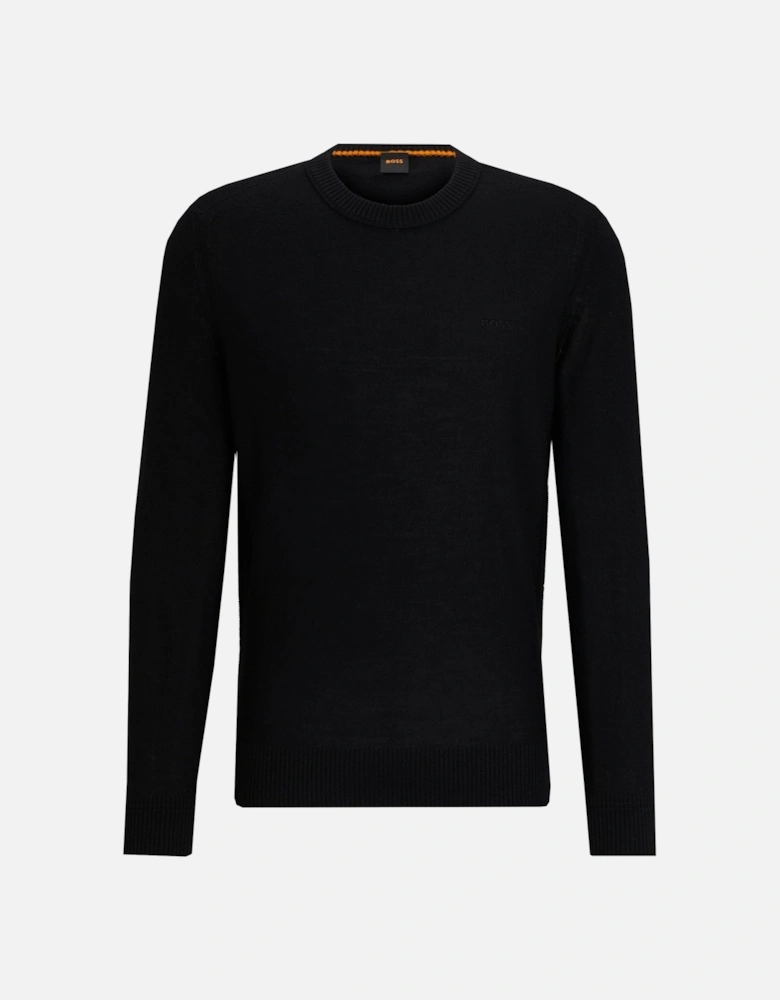 Men's Black Avac Jumper