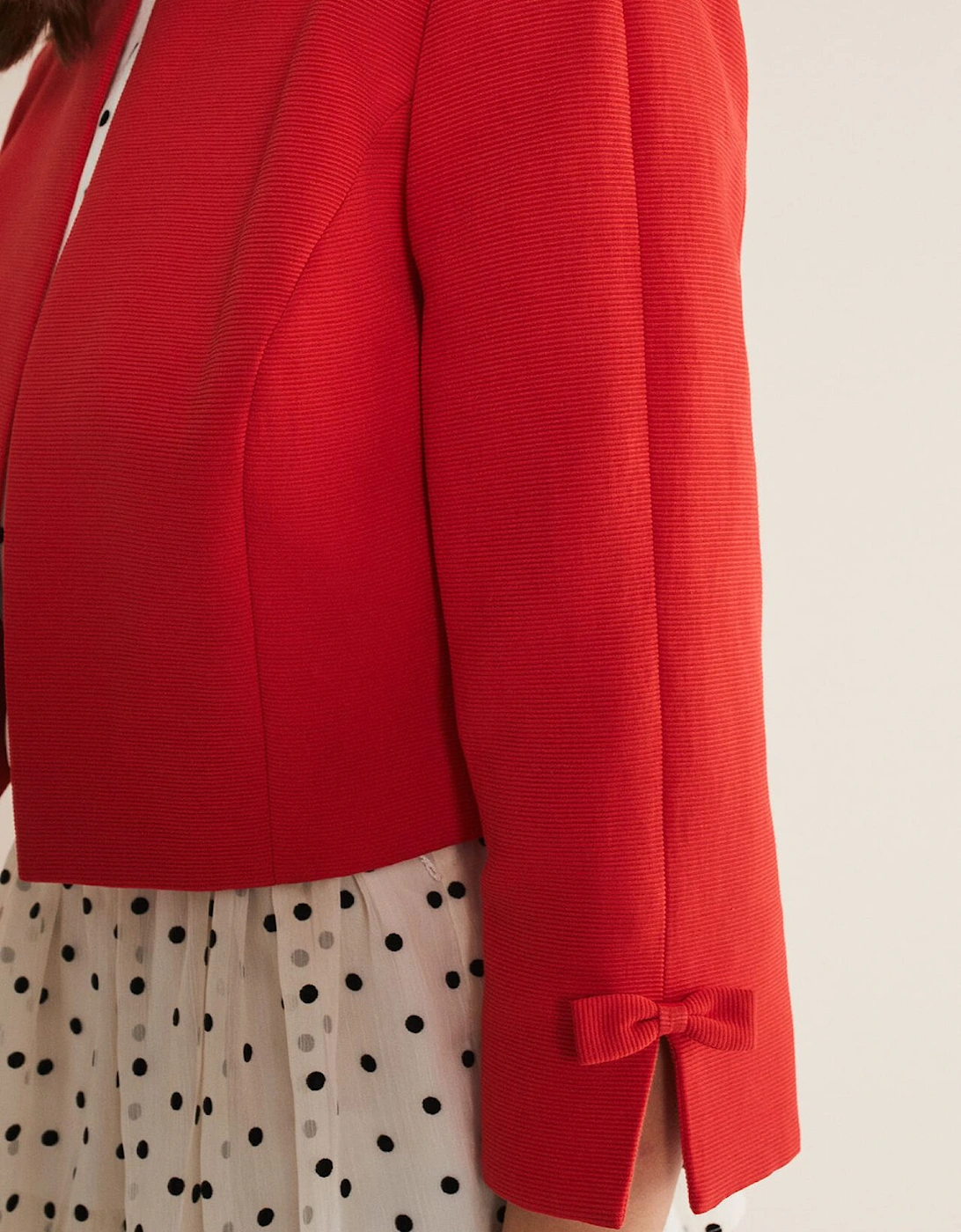 Zoele Bow Detail Jacket