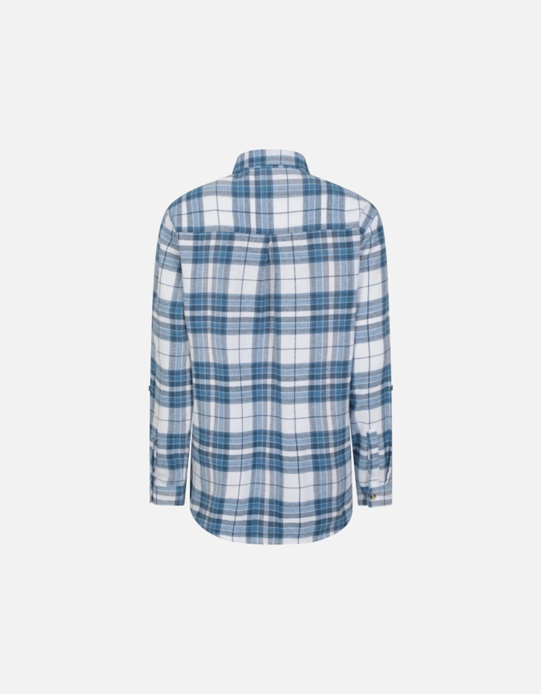 Womens/Ladies Balsam Brushed Flannel Longline Shirt