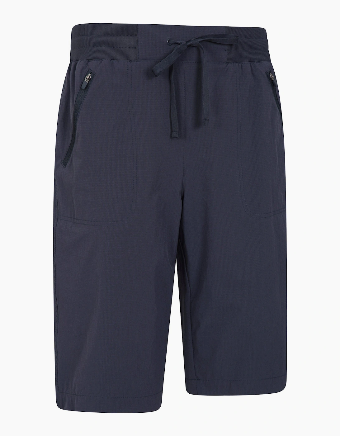 Mountain Warehouse Women's Navy / Explorer Long Shorts  10 Size 10 Uk