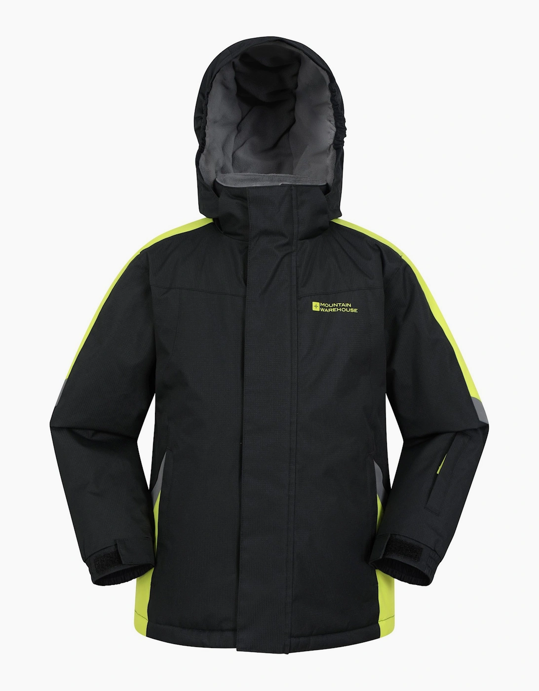 Mountain Warehouse Boys Black 'S Childrens/ Raptor Snow Ski Jacket - Size: 11 Years/12 Years Kids