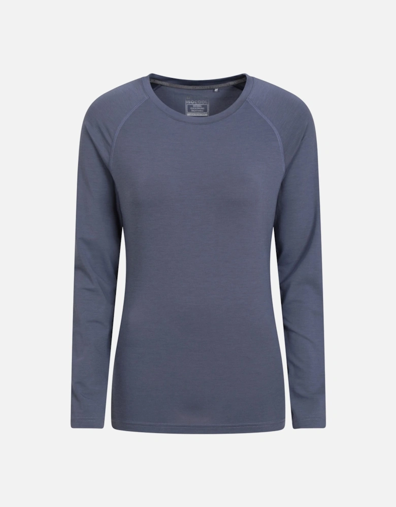 Womens/Ladies Quick Dry Long-Sleeved Top