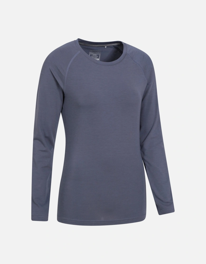 Womens/Ladies Quick Dry Long-Sleeved Top