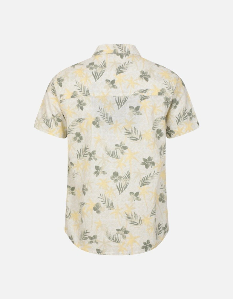 Mens Tropical Short-Sleeved Shirt