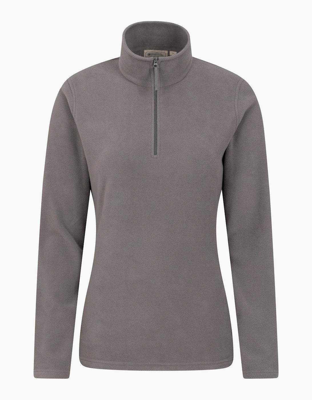 Mountain Warehouse Women's Grey / Camber Ii Fleece Top - Size: 12