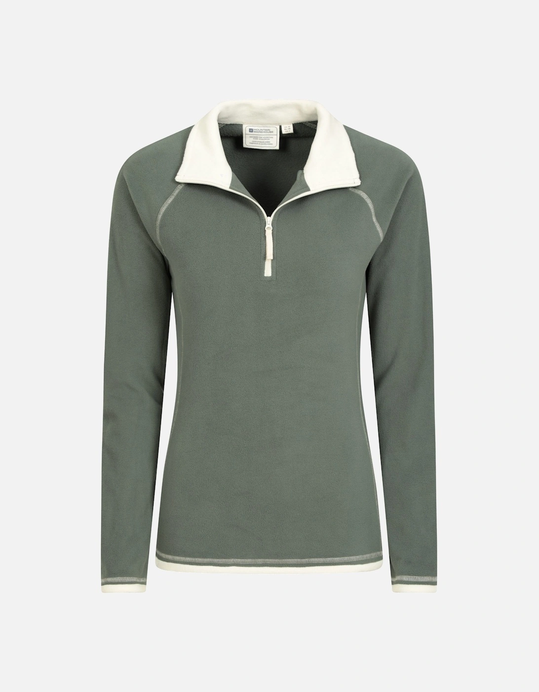 Womens/Ladies Montana Half Zip Fleece Top