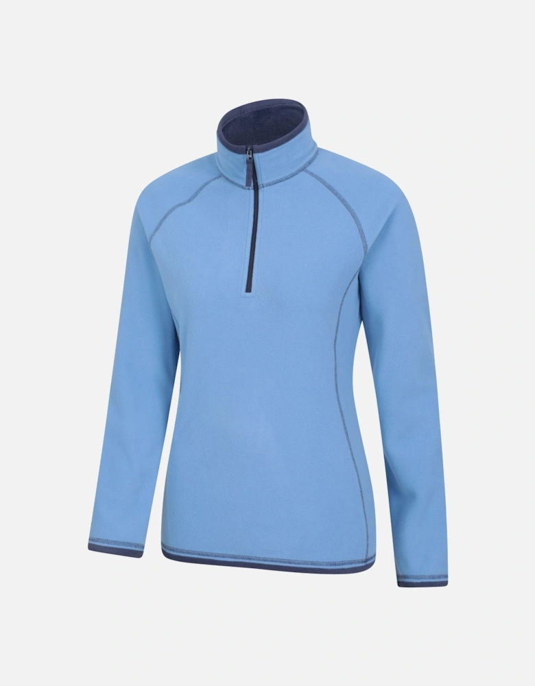 Womens/Ladies Montana Half Zip Fleece Top