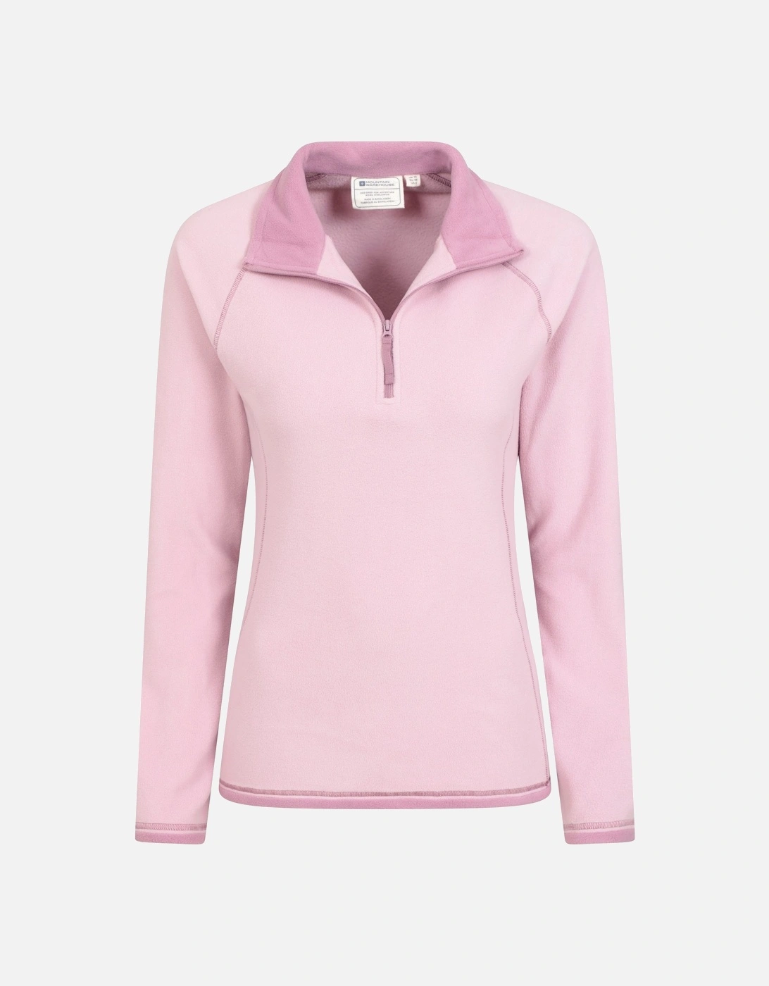 Womens/Ladies Montana Half Zip Fleece Top