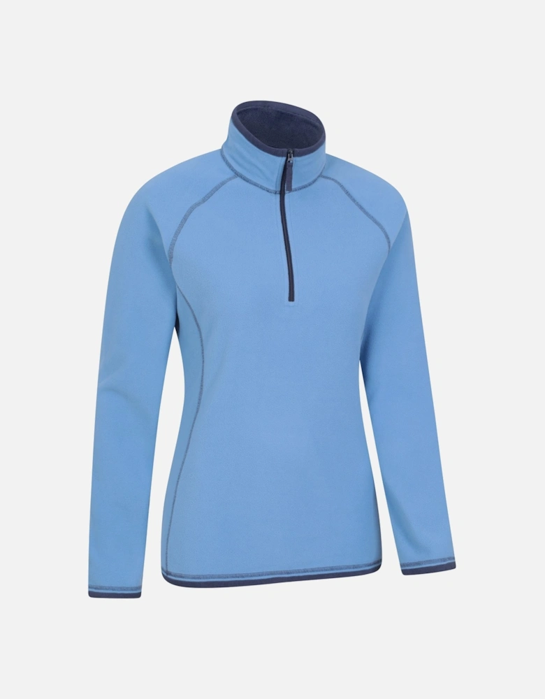 Womens/Ladies Montana Half Zip Fleece Top